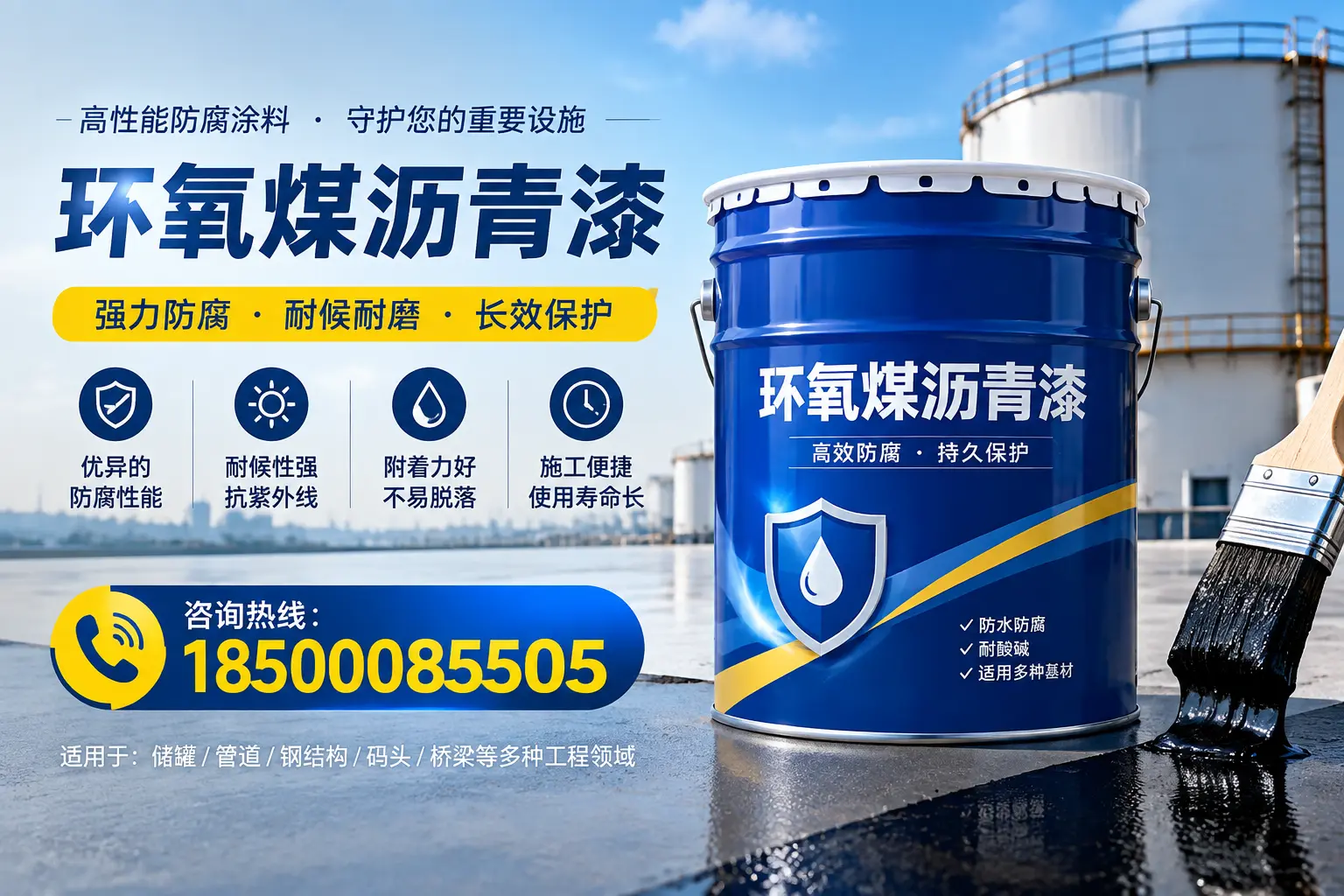 环氧煤沥青漆施工注意事项，确保宿迁项目顺利进行